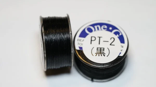 One G Beading Thread PT-02 Black