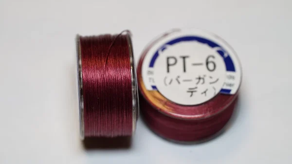 One G Beading Thread PT-06 Burgundy