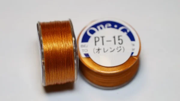One G Beading Thread PT-15 Orange